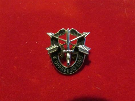 rare us army vietnam war special forces badge de opresso liber d 22 marked 3787816054