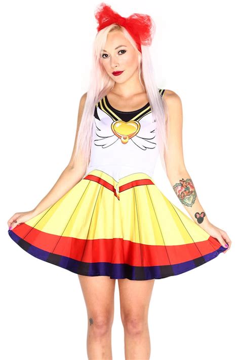 Sexy Sailor Moon Close Fitting Dresses Rolecosplay