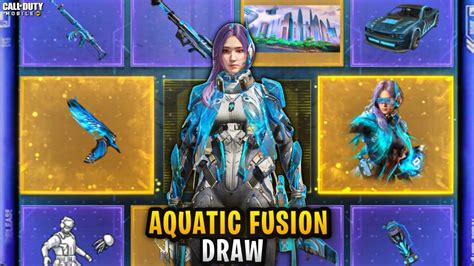 Aquatic Fusion Draw Legendary Manta Ray Aquarian Blade Legendary Makarov Cod Mobile Youtube