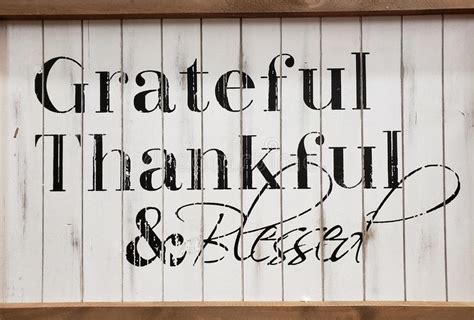 Grateful Thankful Blessed Spiritual Words Stock Image Image Of