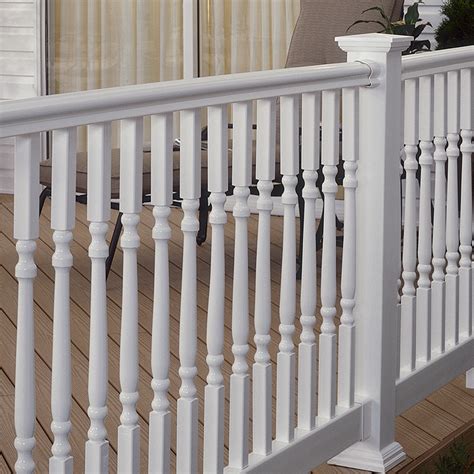 I have a 70s style ranch banister with the horizontal planks, i'd like to replace with a more traditional spindle and rail set up. Inspirations: Futuristic Lowes Balusters For Nice Hand ...