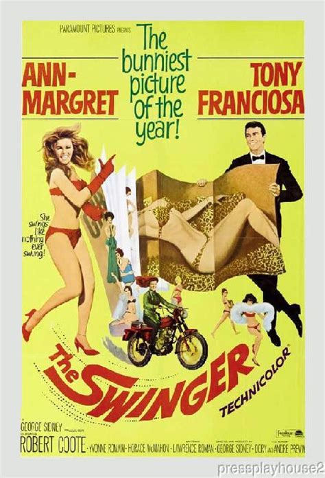 the swinger dvd 1966 ann margret anthony franciosa yvonne romain 60s edy