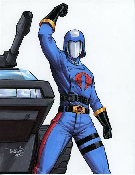 Cobra Commander By Scott Dalrymple Gi Joe Cartoon Cobra Commander