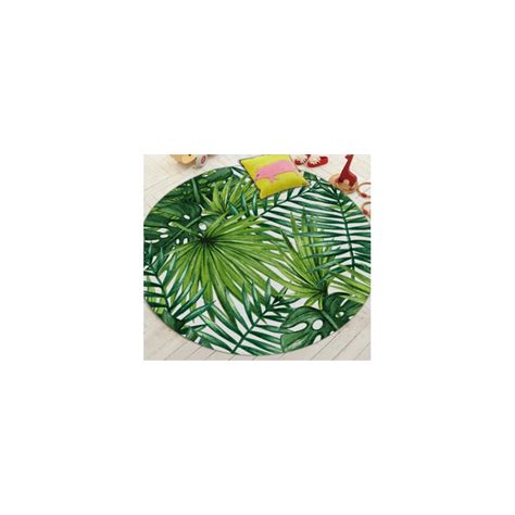 Ce tapis au motif d'une route de montagne permettra de. Acheter Tapis Rond Motif Feuille Tropical | Tapis Imprimé ...