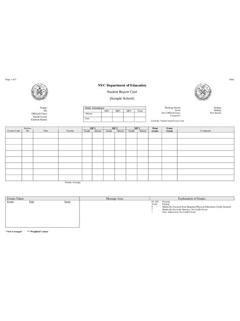 As the tool is based on. Report Card Template - 3 Free Templates in PDF, Word ...