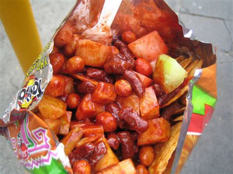 This time around with sushi nachos. Cinnabarbarians: Going Loco with Tostilocos!