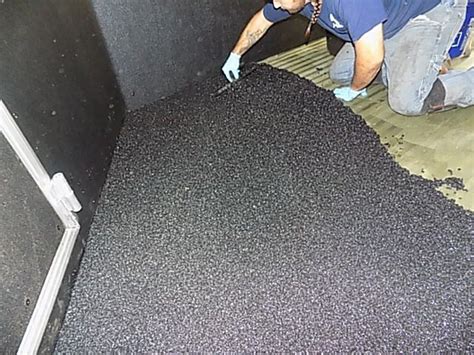 Recycled rubber flooring for applications where comfort, durability and sound deadening are important. Why We Don't Recommend WERM, Polylast or Rhino Lining for ...