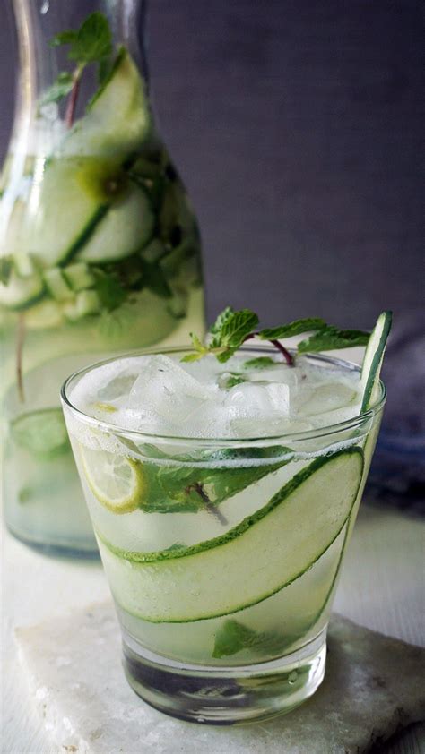 Green Grapes Virgin Mojito Amazing Refreshing Drink For This Hot