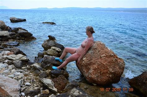 See And Save As Ivana Fuckable Czech Gilf On The Beach With Her Cuck