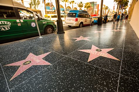 Hollywood Walk Of Fame In Los Angeles Kalifornien Usa Stockfoto Und