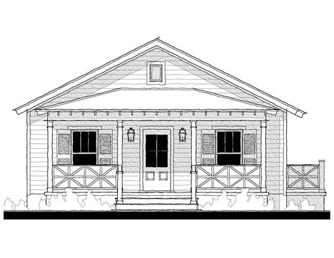 Monson Street Cottage (10301D) &ndash; Allison Ramsey Architects