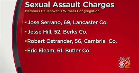 Sexual Assault Charges Filed Against Four Men Cbs Pittsburgh