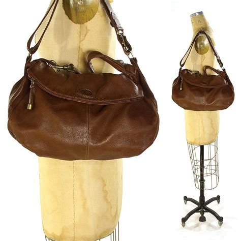 90s SOFT Leather Hobo Bag Vintage 1990 Italian Brown Leather Etsy