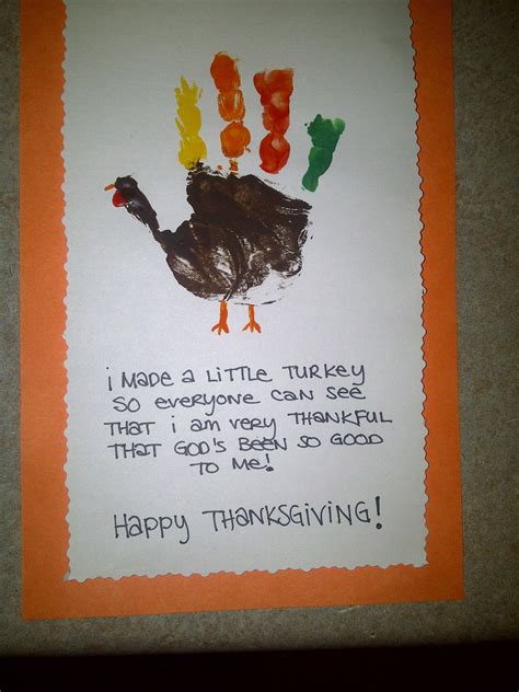 Thanksgiving Handprint Ideas