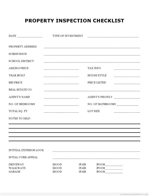 Fido Special Printable Special Inspection Forms Printable Forms Free