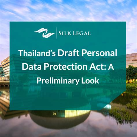 When discussing about data protection in belgium, persons should know that there are supplementary laws, which refer to many aspects. Thailand's Draft Personal Data Protection Act: A ...