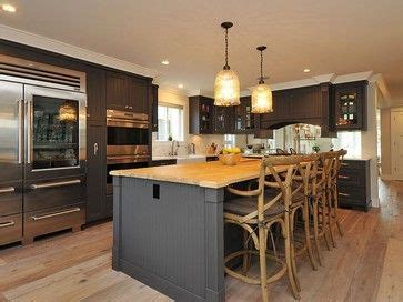 While dark cabinets will pop out beautifully against a light colored wall, they also look great when matched with dark flooring or other dark colored elements in the kitchen. Pin by Pinpoint Painting LLC on Kitchen Inspiration ...