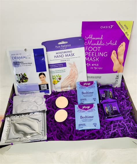 Self Care T Box For Womenteen Skin Care Set Spa Box Relaxation