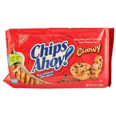 Product Of Nabisco Chips Ahoy Chewy Count 1 Cookie And Cracker Grab Varieties And Flavors