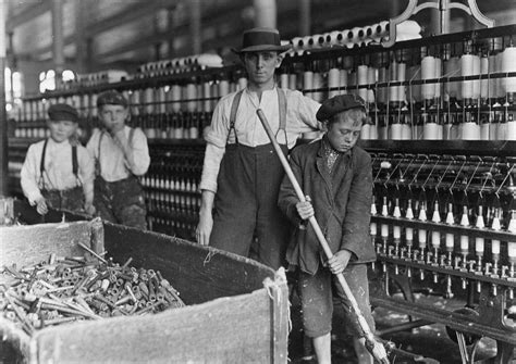fotos de niños trabajadores que cambiaron leyes prevencionar