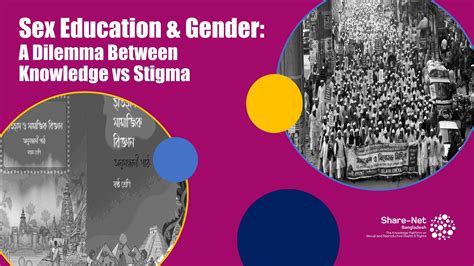 Sex Education And Gender A Dilemma Between Knowledge Vs Stigma Share Net Bangladesh