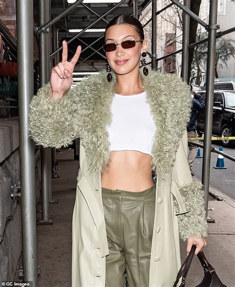 Bella Hadid Proves She Has The Best Tummy In The Business As She