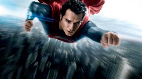Henry Cavill Man Of Steel Superman Flying Man Of Steel