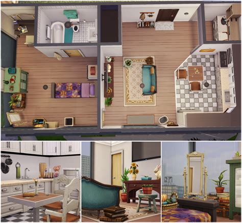 Ts4 Maxis Match Sims House Sims House Plans Sims House Design