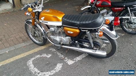 Steel garter spring gaurantees constant pressure on the axle shaft over the life of the seal. 1970 Honda CB175 for Sale in the United Kingdom