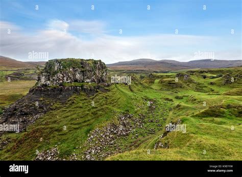 Fairy Glen Isle Of Skye Scotland United Kingdom Stock Photo Alamy