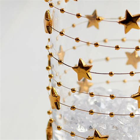 Mini Gold Star Garland Christmas Garlands Christmas And Winter