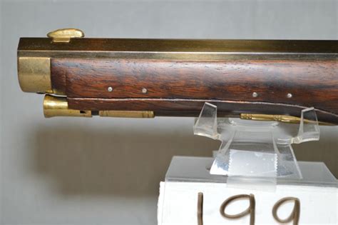 Pedersoli Model Kentucky Pistol Reproduction 44 Flintlock Cal Single