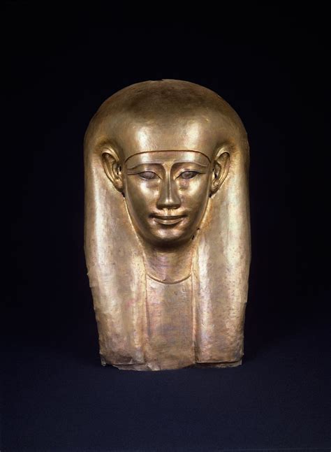 Funerary Mask Egypt Ca 664 525 Bc Vermeil Ancient Egypt Art