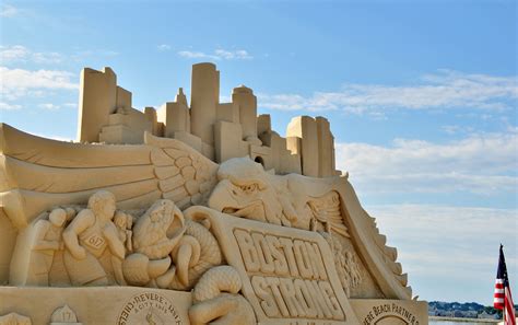 Revere Beach Sand Scultpure | Sand castle, Revere beach, Sand sculptures