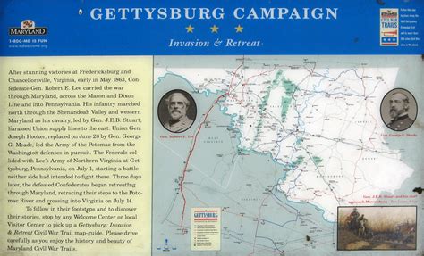 Gettysburg Campaign Invasion And Retreat Wayside
