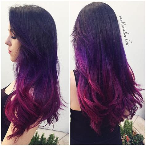 25 Amazing Purple Ombre Hairstyles Et Lavender Ombre Hairstyles Casa