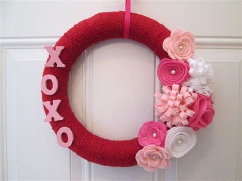 20 Heart Melting Handmade Valentines Wreaths Valentine Wreath