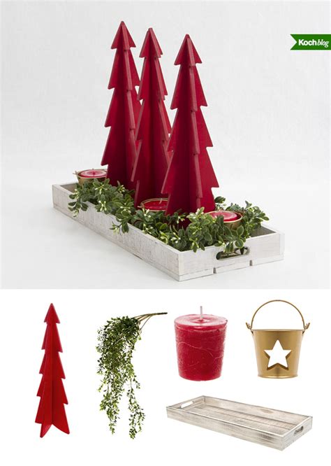 3 Easy Christmas Table Centrepiece Ideas | The Koch Blog