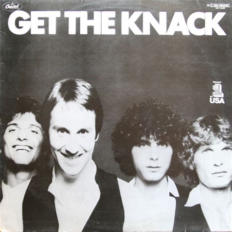 The Knack Get The Knack 1979 Vinyl Discogs