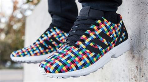 Remember These Rainbow Adidas Zx Flux Wovens Sole Collector