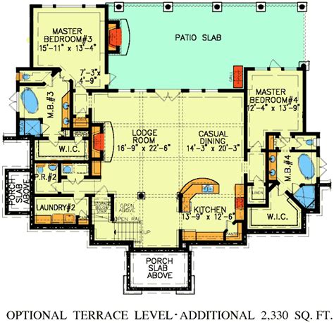 Dual Master Suites 15800ge Architectural Designs House Plans