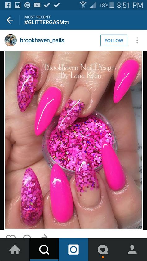 Before hanging a picture, you have to choose how you're going to hang it. Pin by Rena Hook on Acrylics | Nail designs, Nails, Design