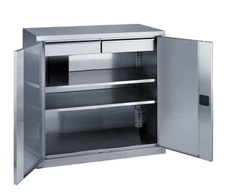 Edelstahl arbeitsschränke für profi küchen wahlweise offen, mit türen oder schubladen günstig onlen kaufen. Edelstahl Vitrinenschrank, Vitrinenschrank ...