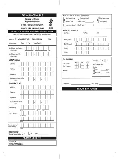 Marriage License Application Form Online Philippines Fill Out And Sign