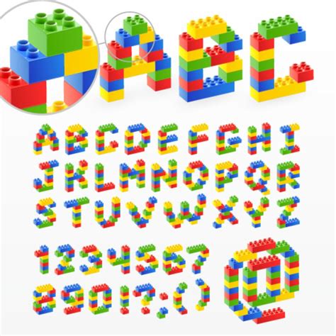Lego Letters Font Free Image Download
