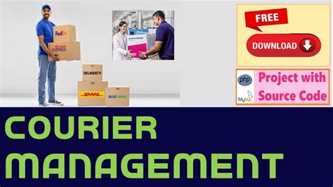 PHP Project Courier Management PHP Mysql Xampp Project With Source