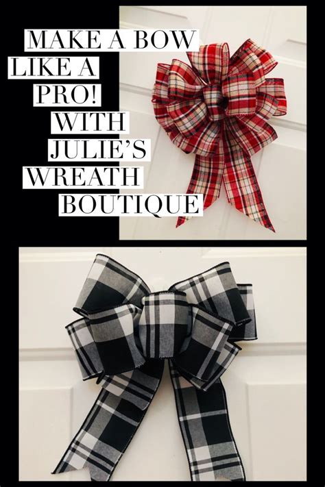 Learn How To Make A Bow Like A Pro Diy Bow Easy Bow Bow Diy Wreath