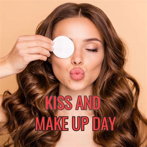 National Kiss And Make Up Day Instagram Post Template Postermywall