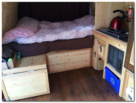 50 Simple Camper Bed Ideas Go Travels Plan Camper Beds Van