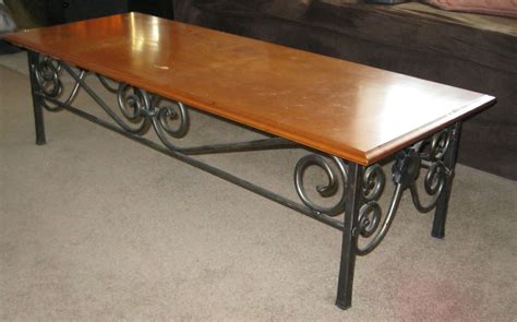 The design is contemporary, and the translucent top shows off the ironwork to best advantage. Custom Made Wrought Iron Coffee Table by Mciron ...